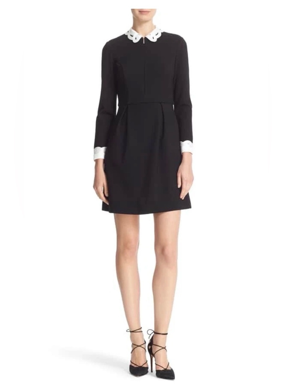 NEW Ted Baker Shealah Embroidered Collar Sheath Dress, Size 4US